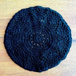 Vintage crochet beanie
